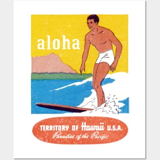 1950 Aloha Hawaii Posters and Art